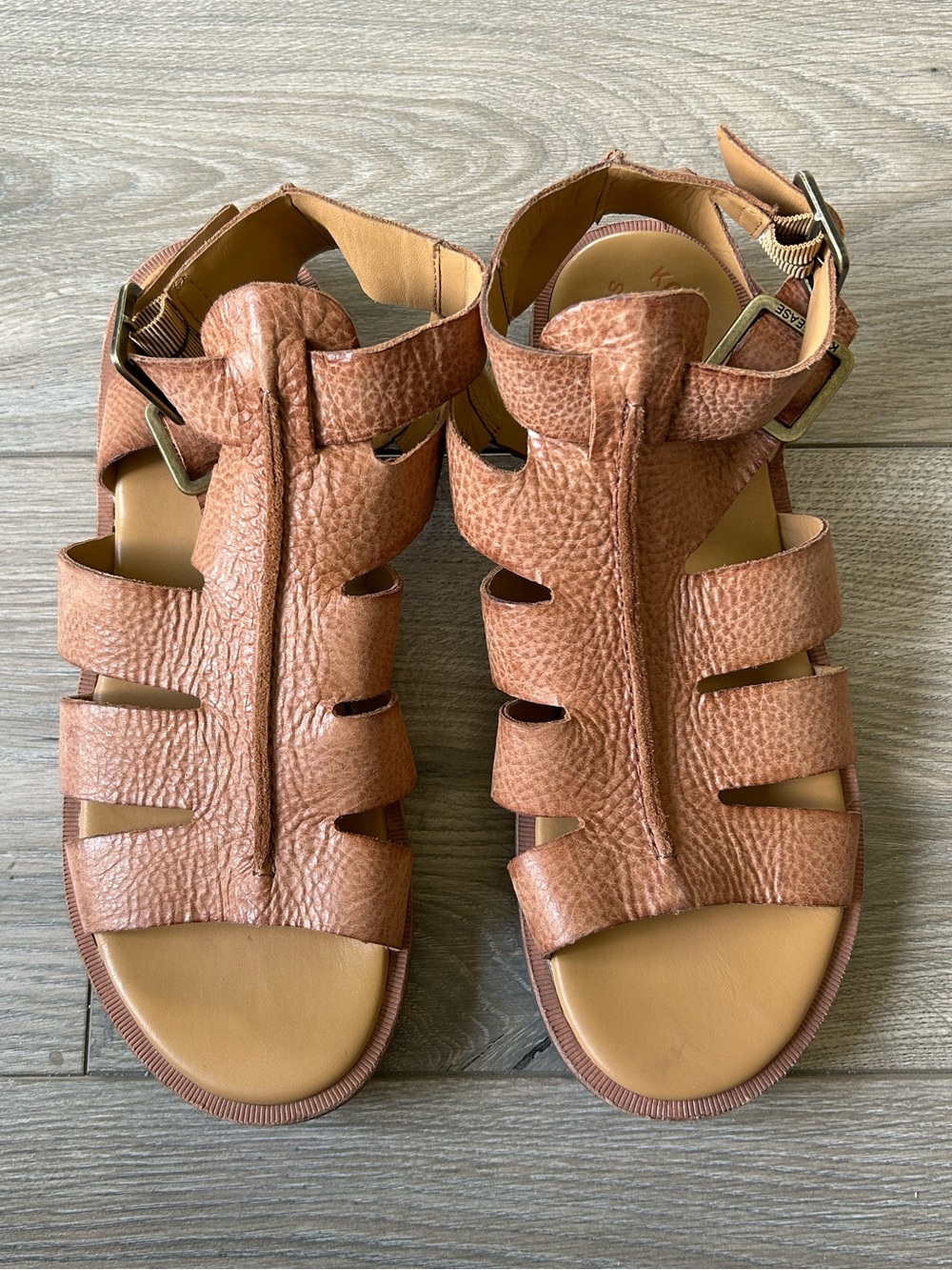 Kork-Ease Baltea Gladiator Sandals Tan Size 9